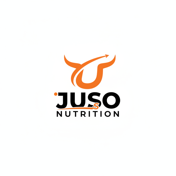Marketingtechnisch sterk JUSO Nutrition logo